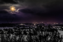 Zittau bei Nacht